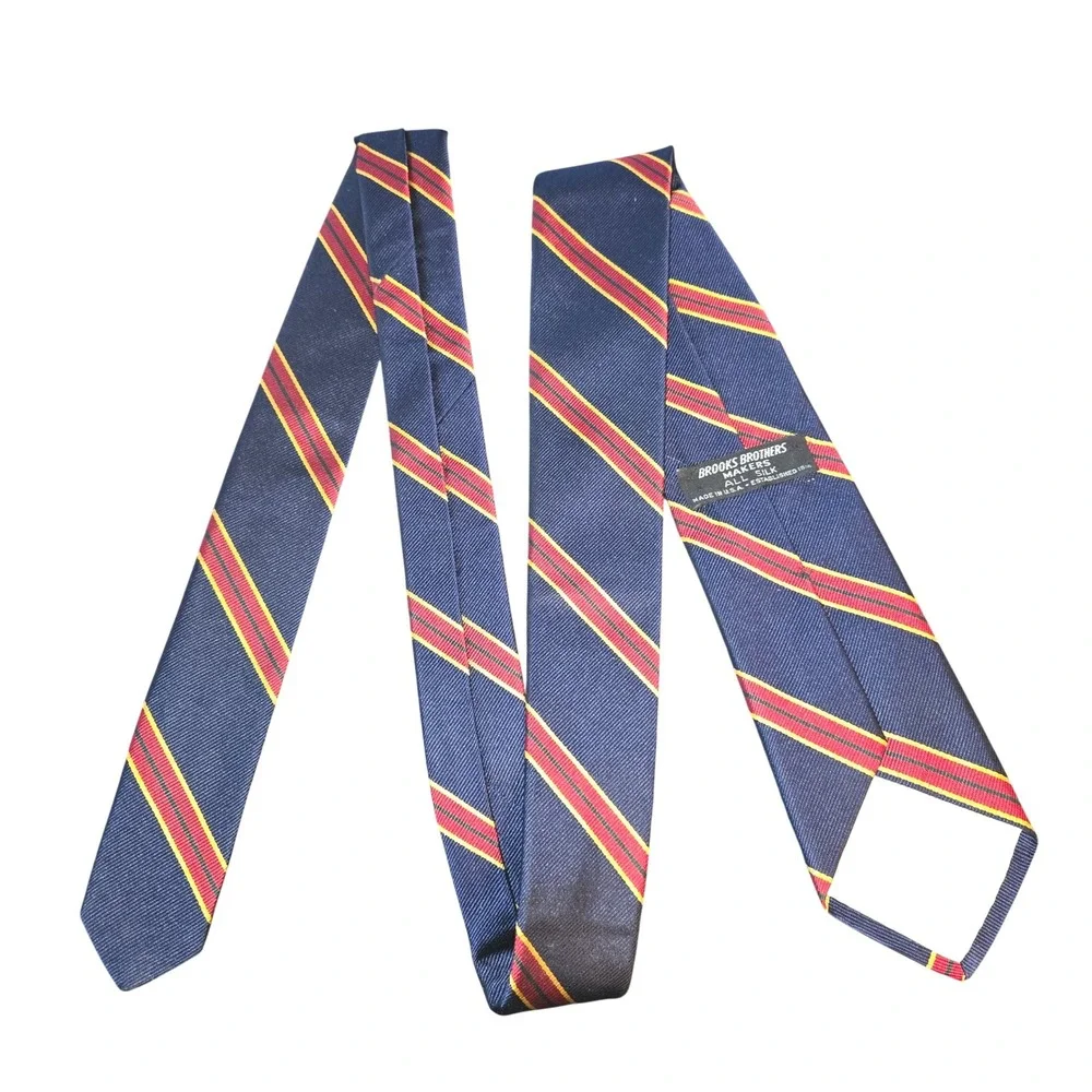 Brooks Brothers Makers VTG Tie 55